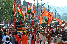 Kanwar Yatra In Jaipur