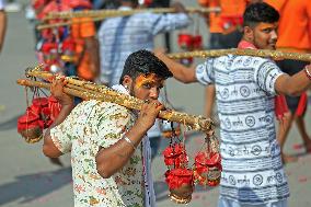 Kanwar Yatra In Jaipur