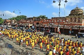 Kanwar Yatra In Jaipur