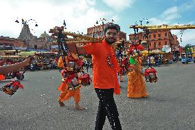 Kanwar Yatra In Jaipur