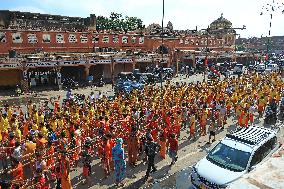 Kanwar Yatra In Jaipur