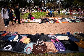 Used Fair At Parque Los Andes