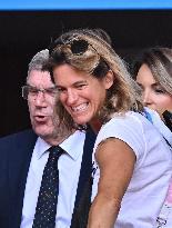 Paris 2024 - Tennis - Amelie Mauresmo In The Stands