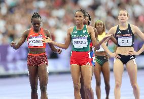 (PARIS2024) FRANCE-PARIS-OLY-ATHLETICS-800M-WOMEN