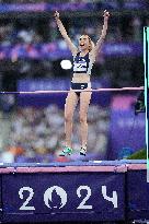 (PARIS2024) FRANCE-PARIS-OLY-ATHLETICS-HIGH JUMP-WOMEN