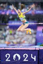 (PARIS2024) FRANCE-PARIS-OLY-ATHLETICS-HIGH JUMP-WOMEN