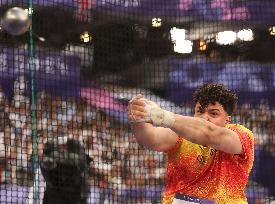 (PARIS2024) FRANCE-PARIS-OLY-ATHLETICS-HAMMER THROW-MEN