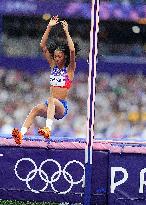 (PARIS2024) FRANCE-PARIS-OLY-ATHLETICS-HIGH JUMP-WOMEN
