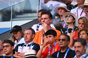 Paris 2024 - Tennis - Pau Gasol In The Stands