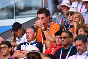 Paris 2024 - Tennis - Pau Gasol In The Stands