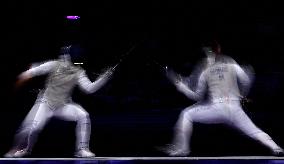 (PARIS2024) FRANCE-PARIS-OLY-FENCING