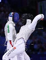 (PARIS2024) FRANCE-PARIS-OLY-FENCING