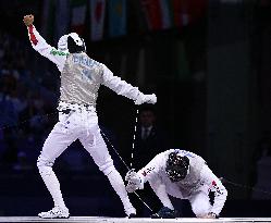 (PARIS2024) FRANCE-PARIS-OLY-FENCING