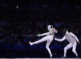 (PARIS2024) FRANCE-PARIS-OLY-FENCING