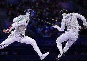 (PARIS2024) FRANCE-PARIS-OLY-FENCING