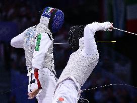 (PARIS2024) FRANCE-PARIS-OLY-FENCING