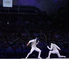 (PARIS2024) FRANCE-PARIS-OLY-FENCING