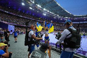 (PARIS2024) FRANCE-PARIS-OLY-ATHLETICS-HIGH JUMP-WOMEN