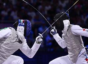 (PARIS2024) FRANCE-PARIS-OLY-FENCING