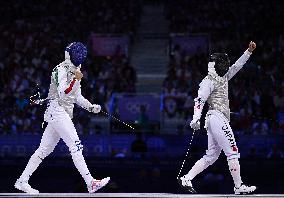 (PARIS2024) FRANCE-PARIS-OLY-FENCING