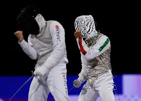 (PARIS2024) FRANCE-PARIS-OLY-FENCING