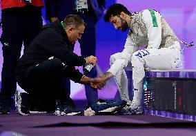 (PARIS2024) FRANCE-PARIS-OLY-FENCING