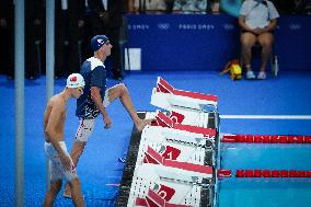 Paris 2024 - 1500m Freestyle - Bobby Finke Wins Gold