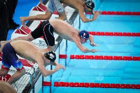 Paris 2024 - 1500m Freestyle - Bobby Finke Wins Gold