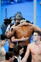 Paris 2024 - 4x100 Medley Relay - Team France Wins Bronze