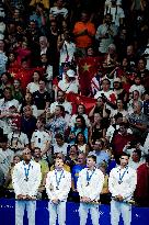 Paris 2024 - 4x100 Medley Relay - Team France Wins Bronze