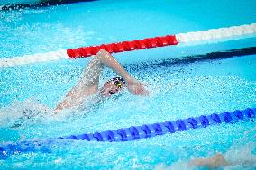 Paris 2024 - 1500m Freestyle - Bobby Finke Wins Gold