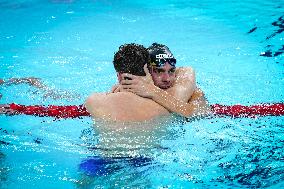 Paris 2024 - 1500m Freestyle - Bobby Finke Wins Gold