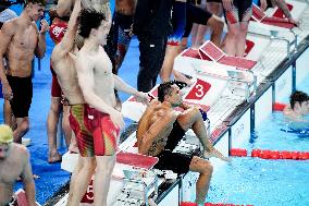 Paris 2024 - 4x100 Medley Relay - Team France Wins Bronze