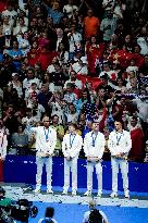 Paris 2024 - 4x100 Medley Relay - Team France Wins Bronze