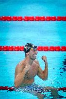 Paris 2024 - 1500m Freestyle - Bobby Finke Wins Gold