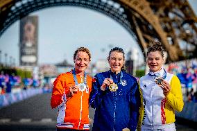 Paris 2024 - Road Race - Kristen Faulkner Wins Gold