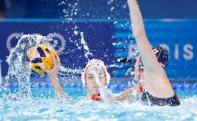 (PARIS2024) FRANCE-SAINT-DENIS-OLY-WATER POLO