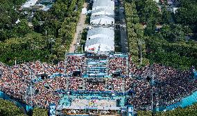 (PARIS2024) FRANCE-PARIS-OLY-BEACH VOLLEYBALL