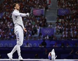 (PARIS2024) FRANCE-PARIS-OLY-FENCING