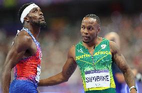 (PARIS2024) FRANCE-PARIS-OLY-ATHLETICS-100M-MEN