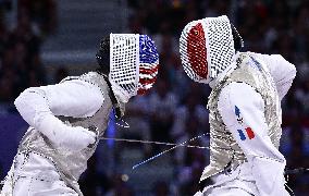 (PARIS2024) FRANCE-PARIS-OLY-FENCING