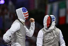 (PARIS2024) FRANCE-PARIS-OLY-FENCING