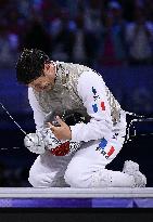(PARIS2024) FRANCE-PARIS-OLY-FENCING
