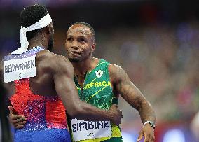 (PARIS2024) FRANCE-PARIS-OLY-ATHLETICS-100M-MEN