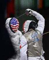 (PARIS2024) FRANCE-PARIS-OLY-FENCING