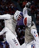 (PARIS2024) FRANCE-PARIS-OLY-FENCING