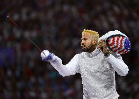 (PARIS2024) FRANCE-PARIS-OLY-FENCING