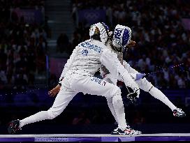 (PARIS2024) FRANCE-PARIS-OLY-FENCING