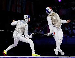 (PARIS2024) FRANCE-PARIS-OLY-FENCING