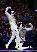 (PARIS2024) FRANCE-PARIS-OLY-FENCING